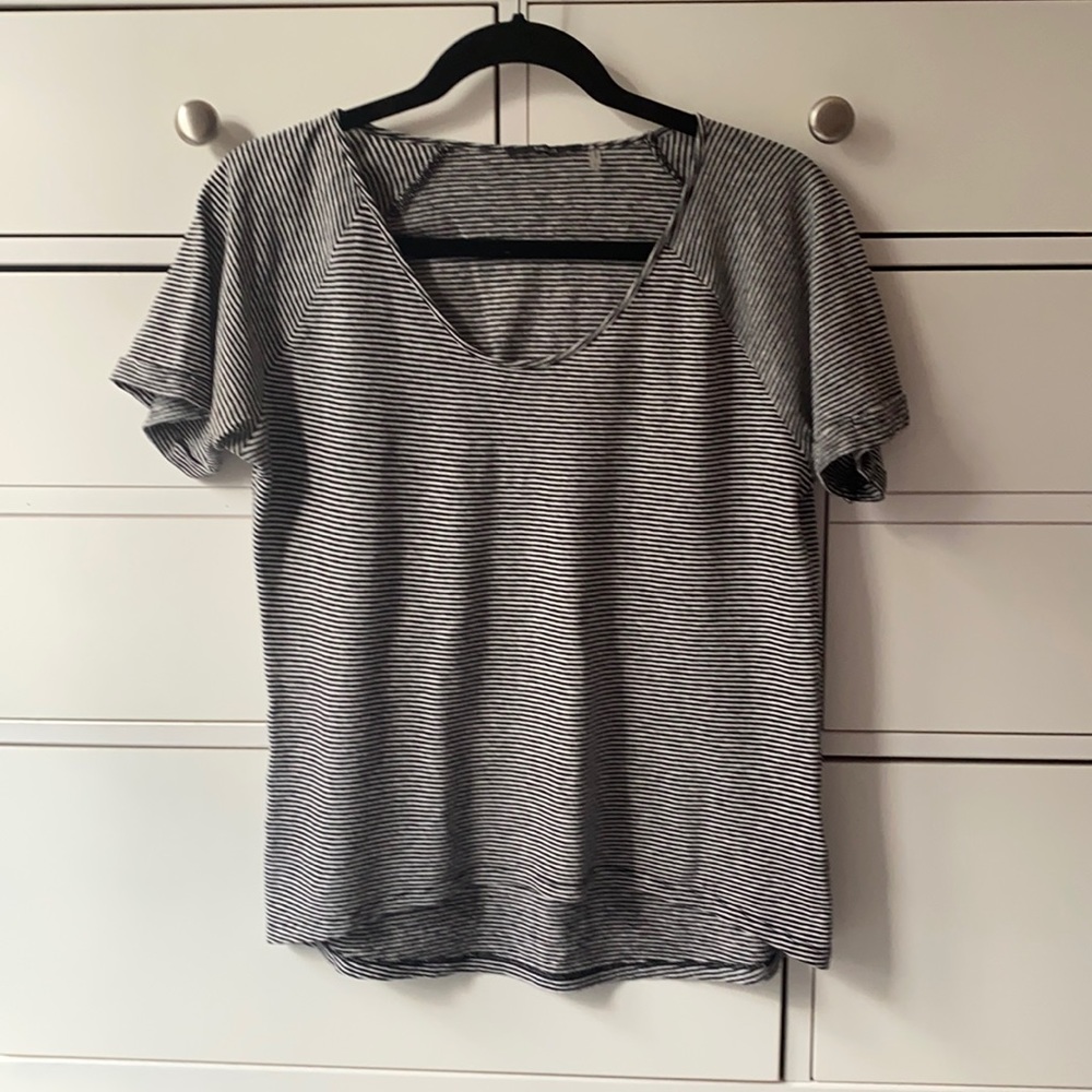 Tahari Striped Top